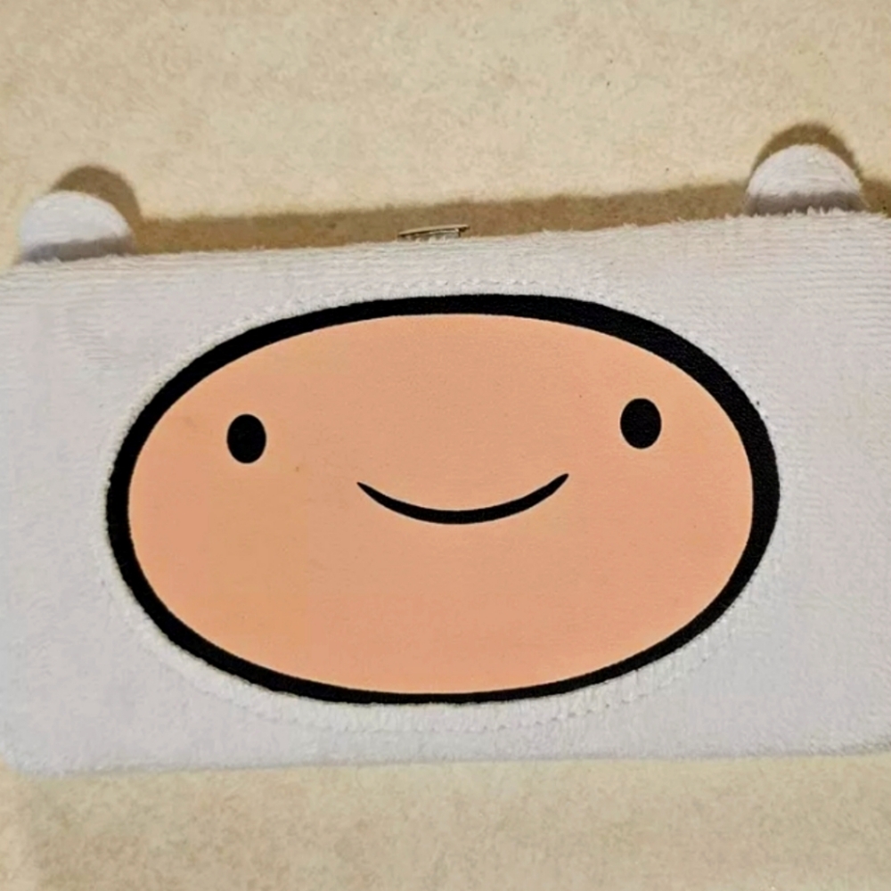 Fuzzy Finn the Human Flat Wallet
